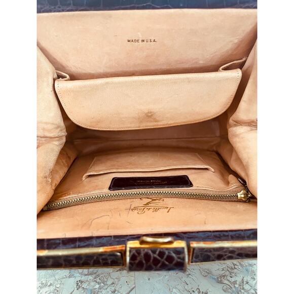 LICILLE THE PARIS crock embossed leather in poor condition - Picture 10 of 10